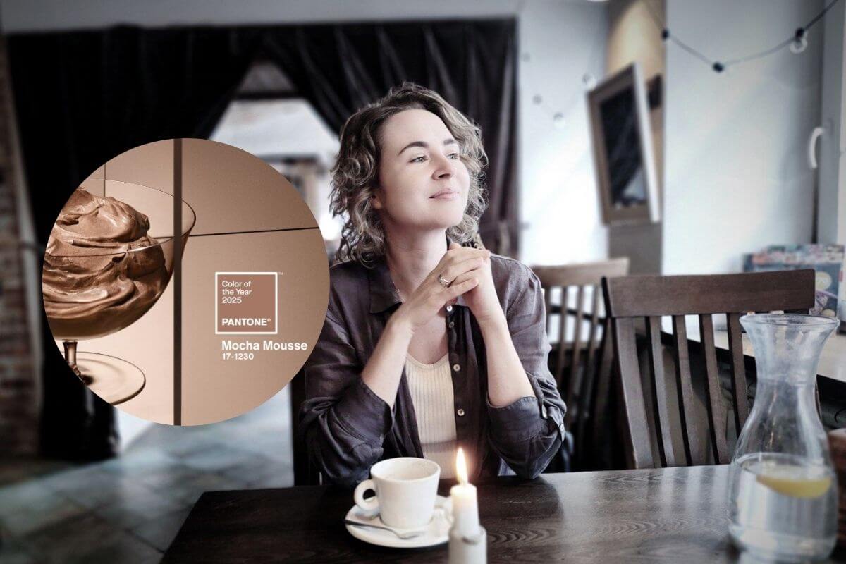 Mocha mousse Pantone.com. Stilistė Jekaterina Nikolajeva